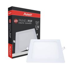 Painel Led Embutir Quadrado 17x17cm 12w 6500k Branco Avant.jpg